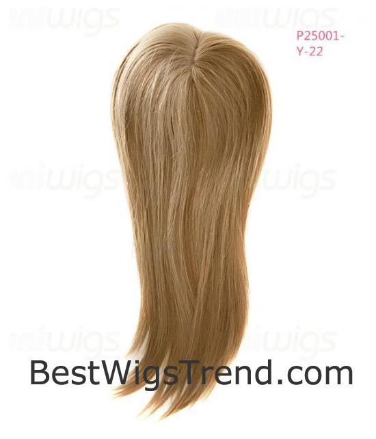 Claire 5.5'' x 5.5'' Virgin Remy Human Hair Topper for Top & Crown Coverage - 16
